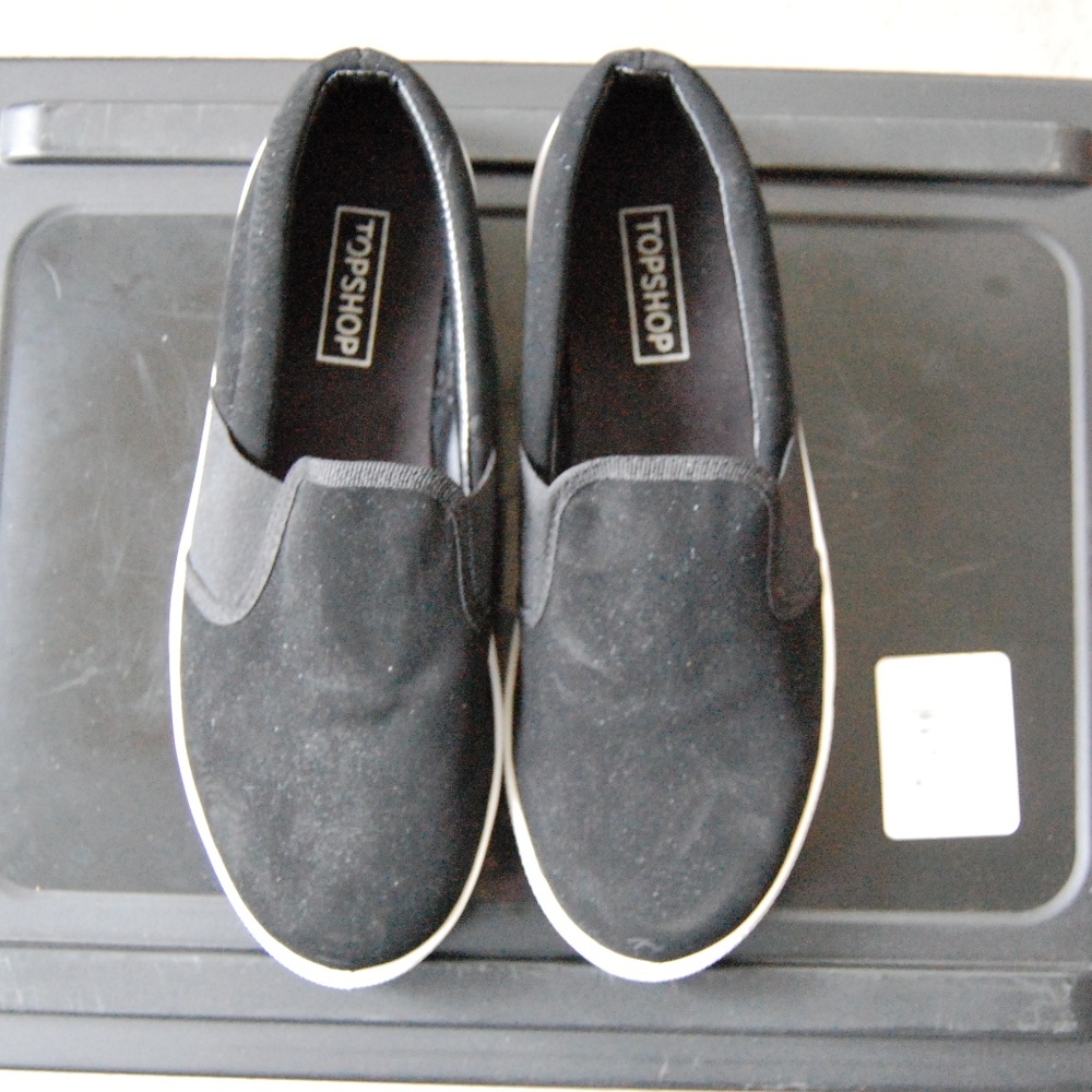 Top Shop (Black)Casual Slip on Shoes